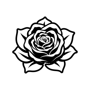 Rose, Flower, Floral, Petals, Nature,,icons icon