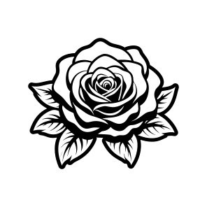 ,rose, Flower, Floral, Petals, Nature,,vector icon