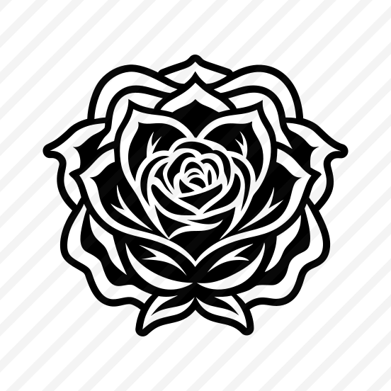 ,rose Logo, Flower, Floral, Petals, Nature,,vector preview