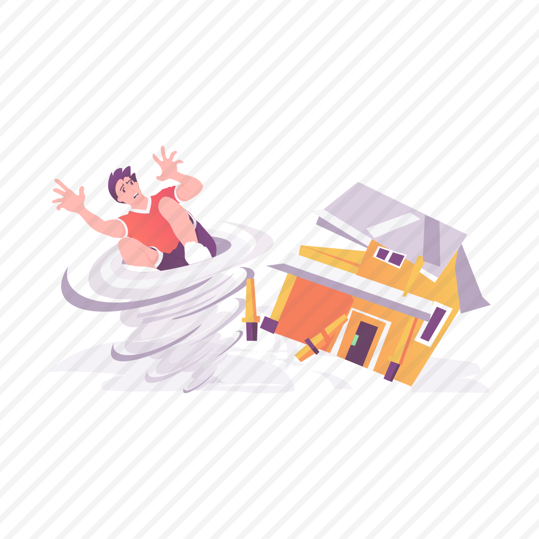 Destruction, Natural Disaster, Tornado, Cyclone, Hurricane preview