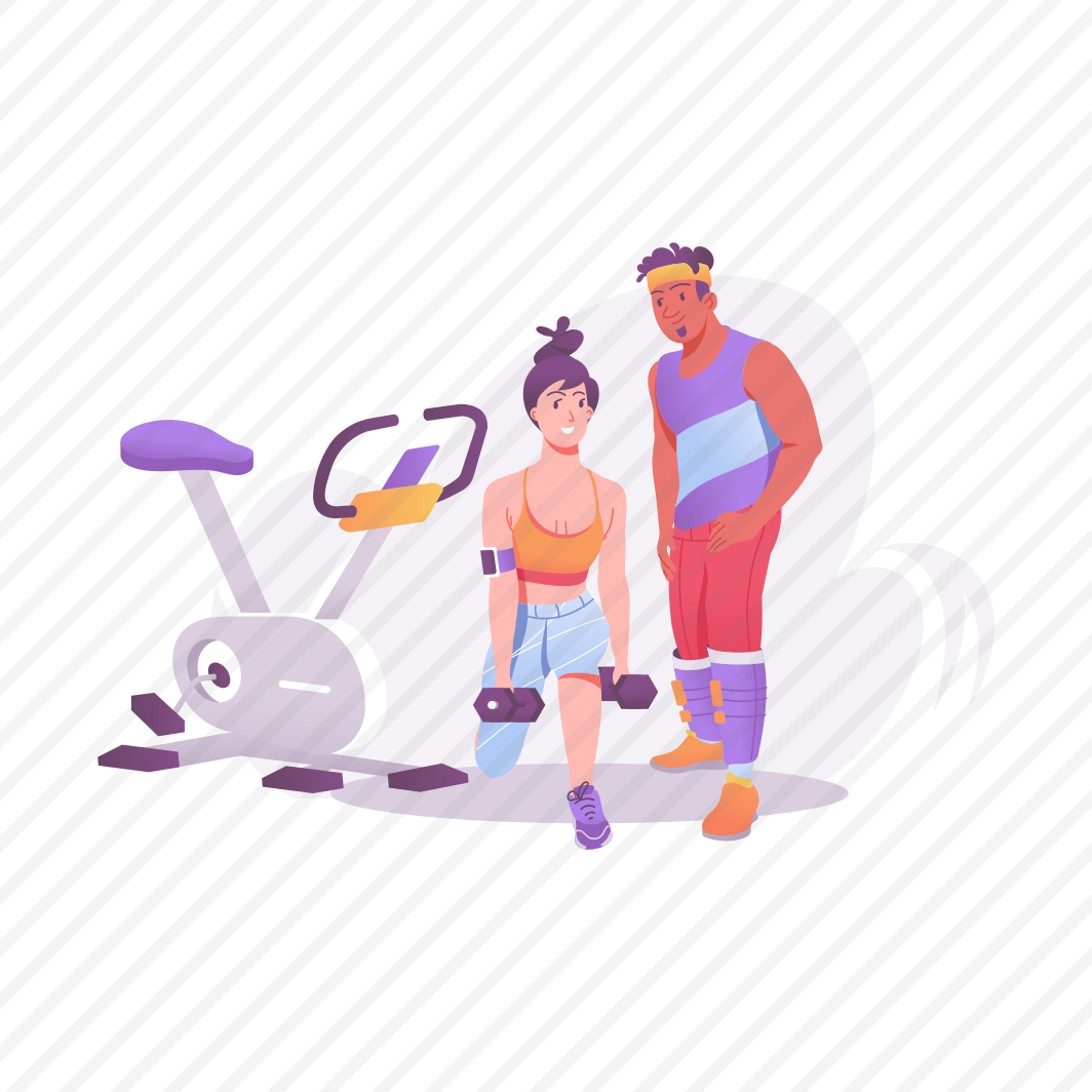 Gym Coach, Trainer, Fitness, Workout, Exercise preview