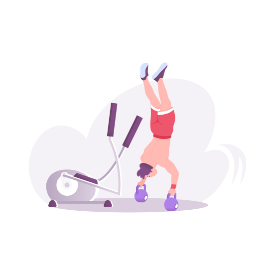 Handstand, Exercise, Gym, Fitness, Exertion illustration
