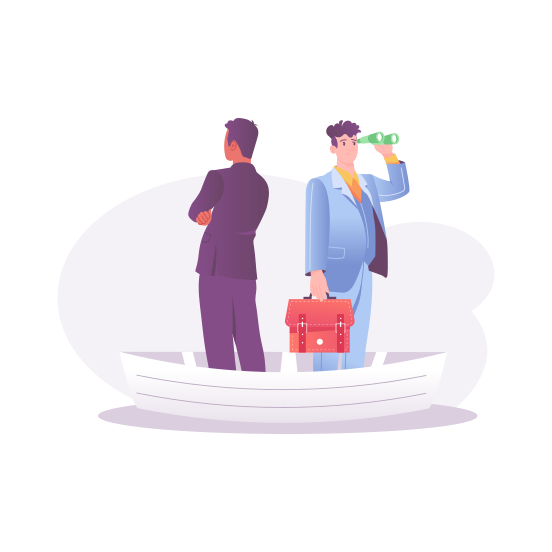 Job Seeking, Finding, Seeking, Jobless, Unemployment illustration