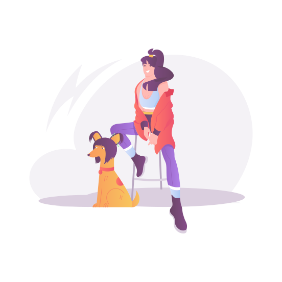 Pet Photography, Dog, Model, Fashion, Photoshoot illustration