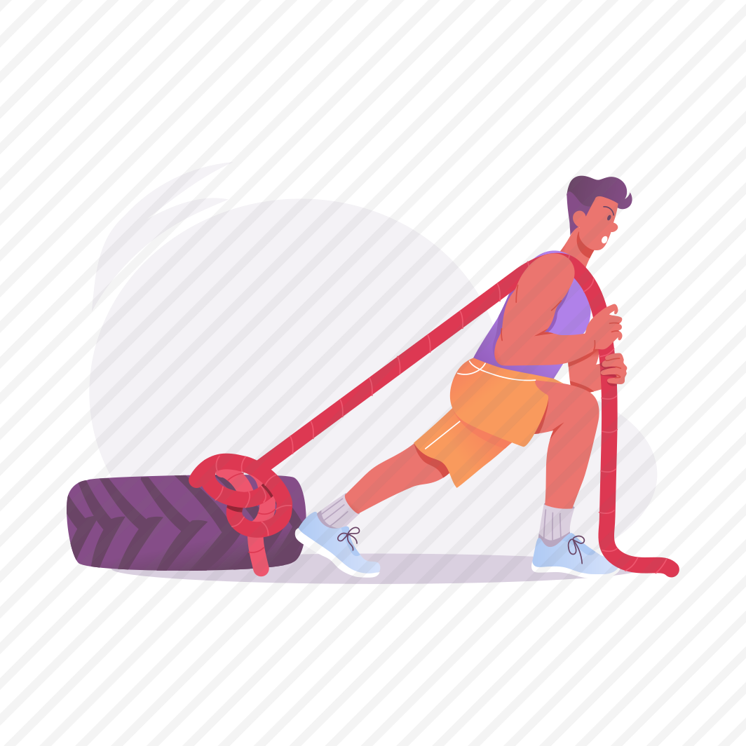Pulling Tyre, Workout, Training, Exercise, Bodybuilding preview