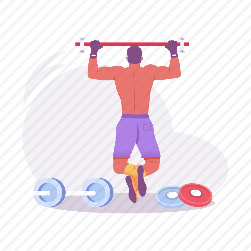 Pullup Exercise, Workout, Gym, Exertion, Bodybuilder preview