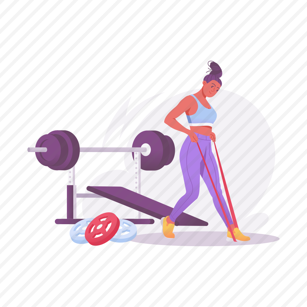 Resistance Band, Gym, Exertion, Fitness, Exercise preview