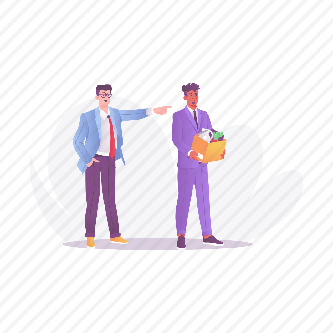 Terminated, Fired, Dismissed, Get Out, Layoff preview