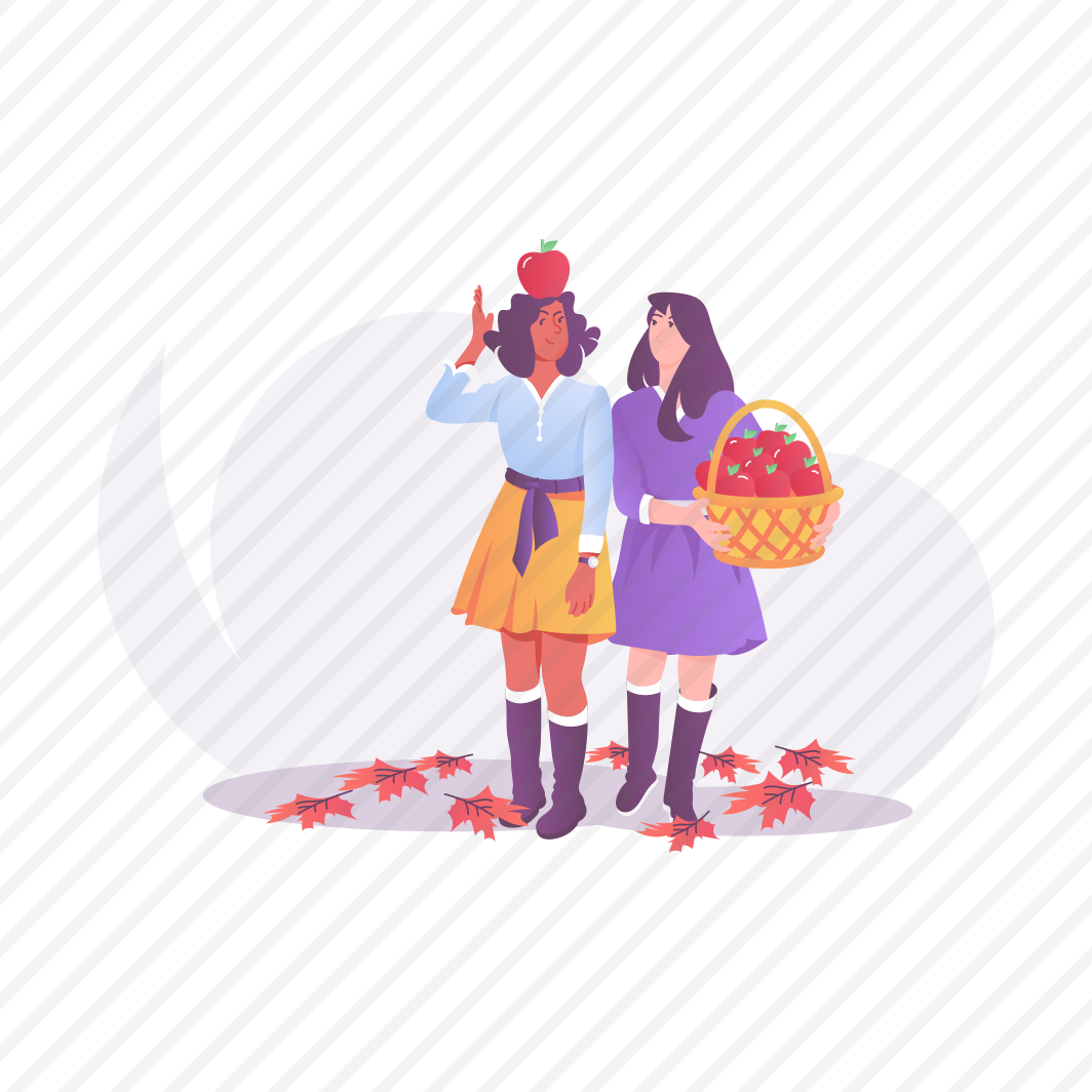 Thanksgiving Day, Harvest Apples, Festive, Happy, Celebrating preview