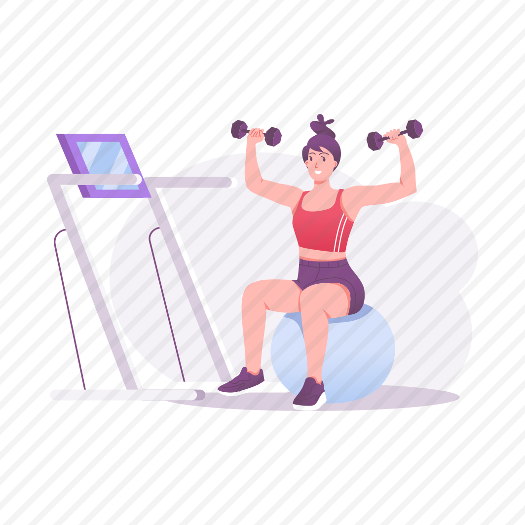 Weightlifting Exercise, Exertion, Gym, Fitness, Dumbbells preview