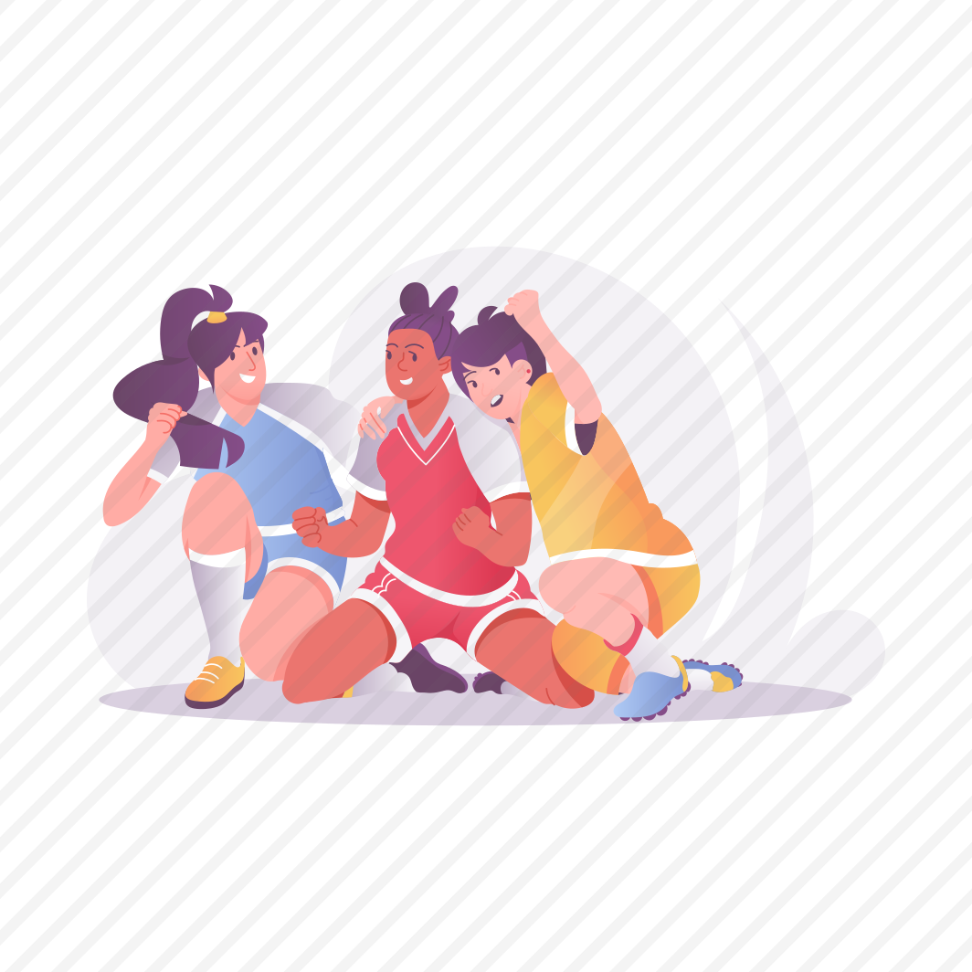 Winning Excitement, Cheering, Happy, Athletes, Players preview