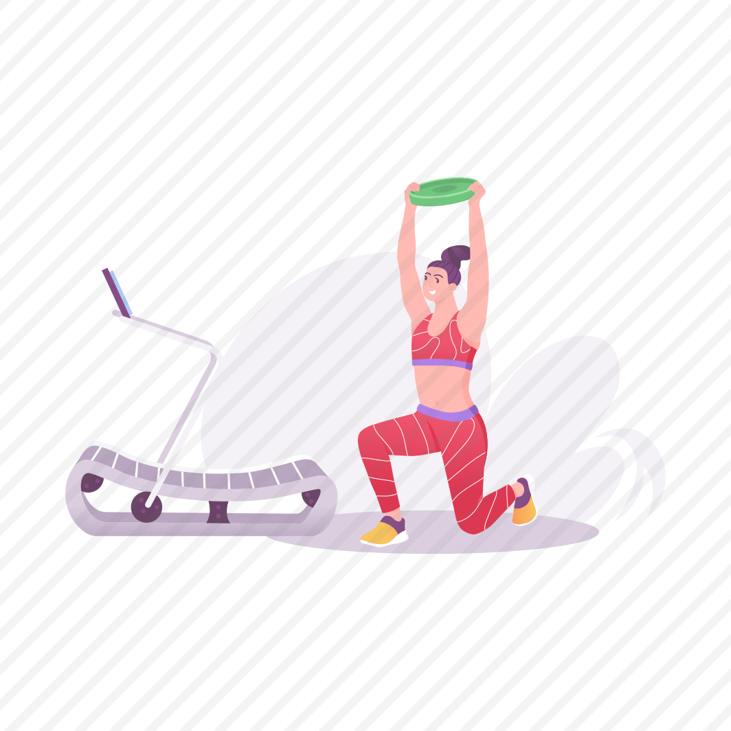 Woman Exercise, Weightlifting, Workout, Fitness, Training preview