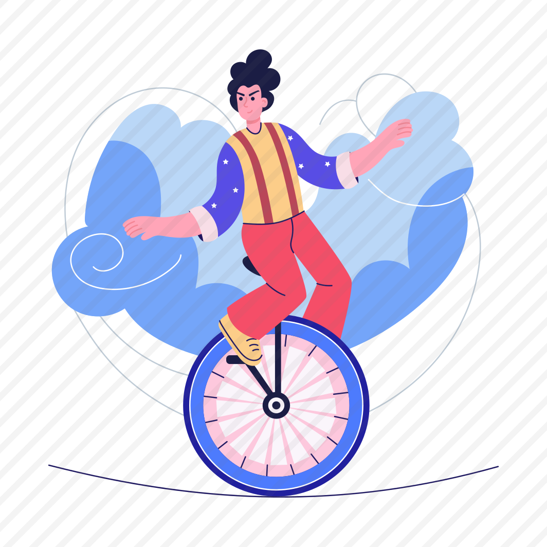 Balancing, Unicycle, Concentration, Stability, Skill preview