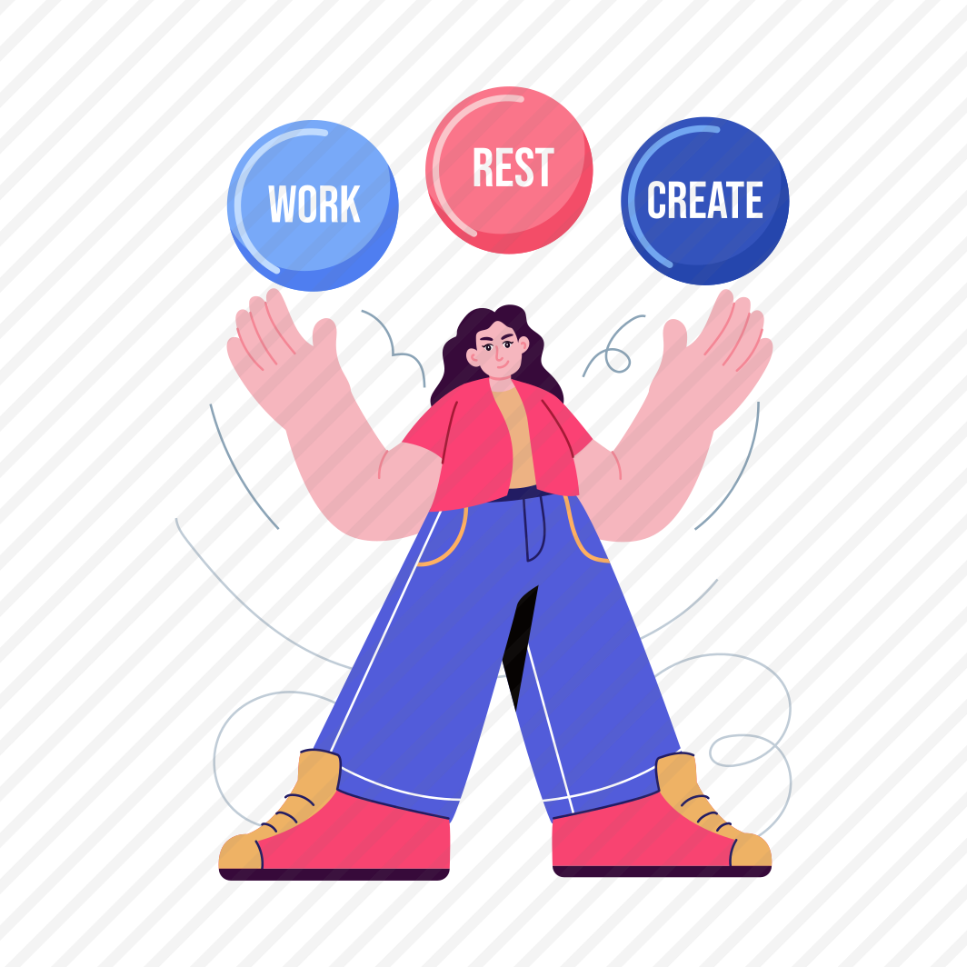 Life Balance, Maintain, Wellbeing, Productive, Efficiency preview