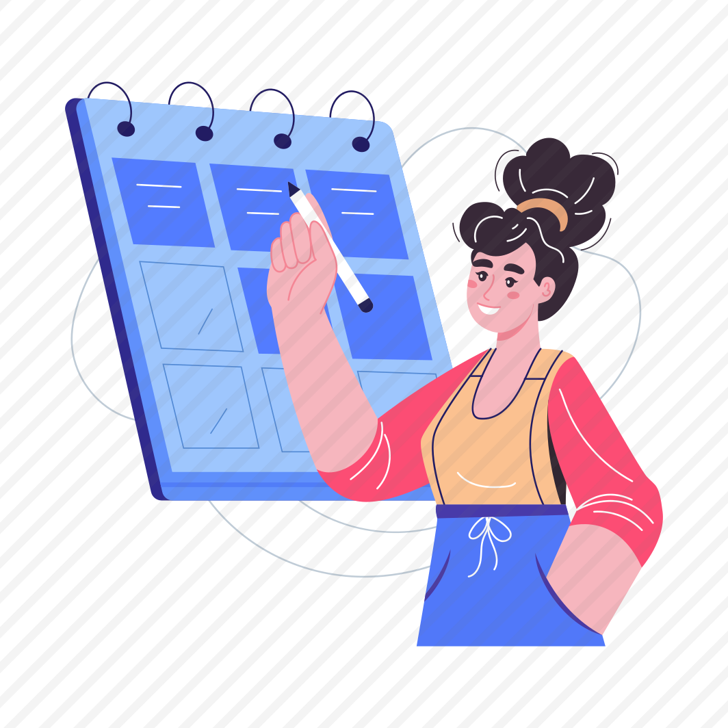 Scheduling, Strategy, Planning, Calendar, Organizing preview