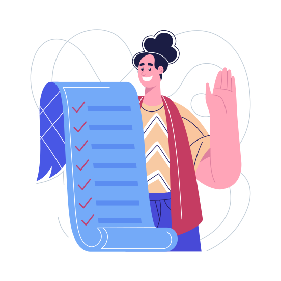 Task List, Checklist, Workflow, Planning, Strategy, illustration