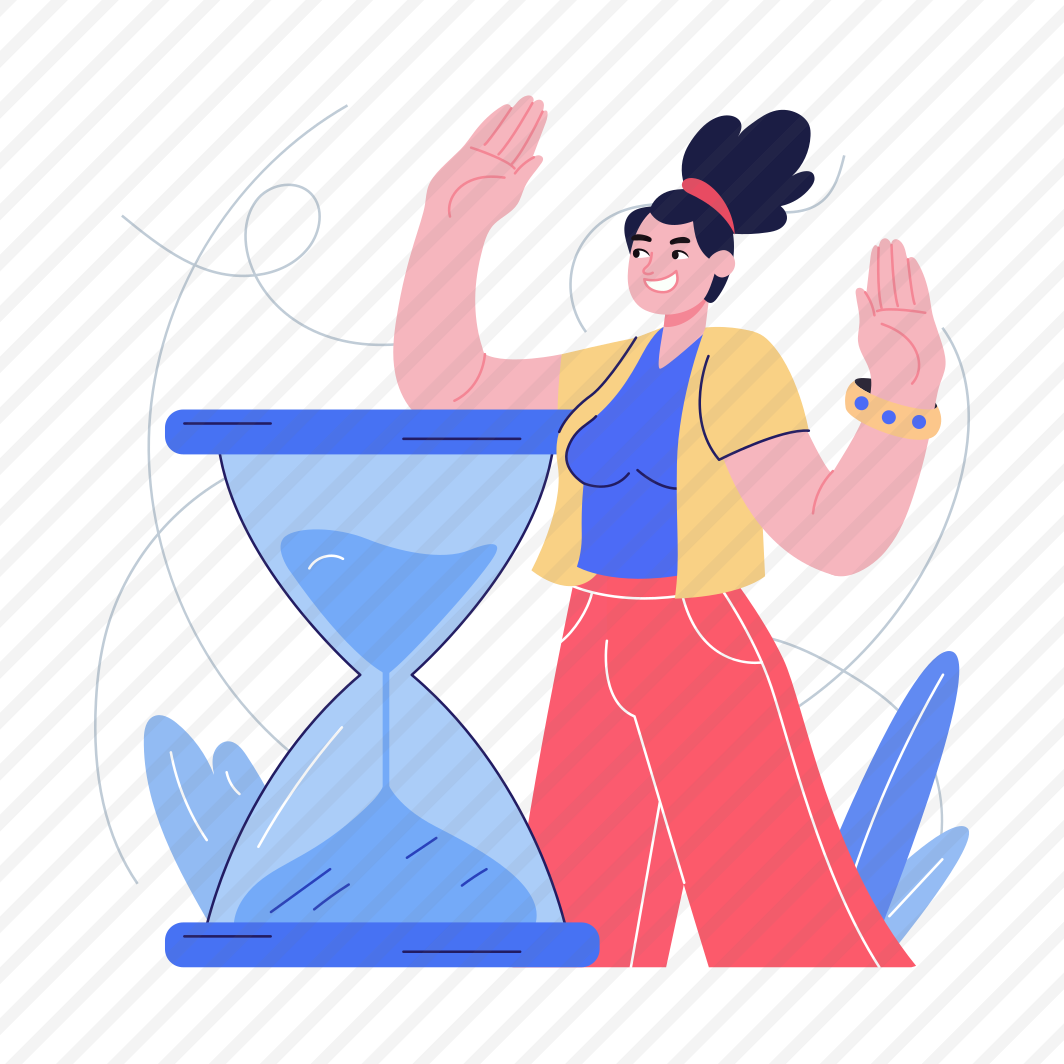 Time Saving, Productivity, Management, Efficiency, Hourglass preview