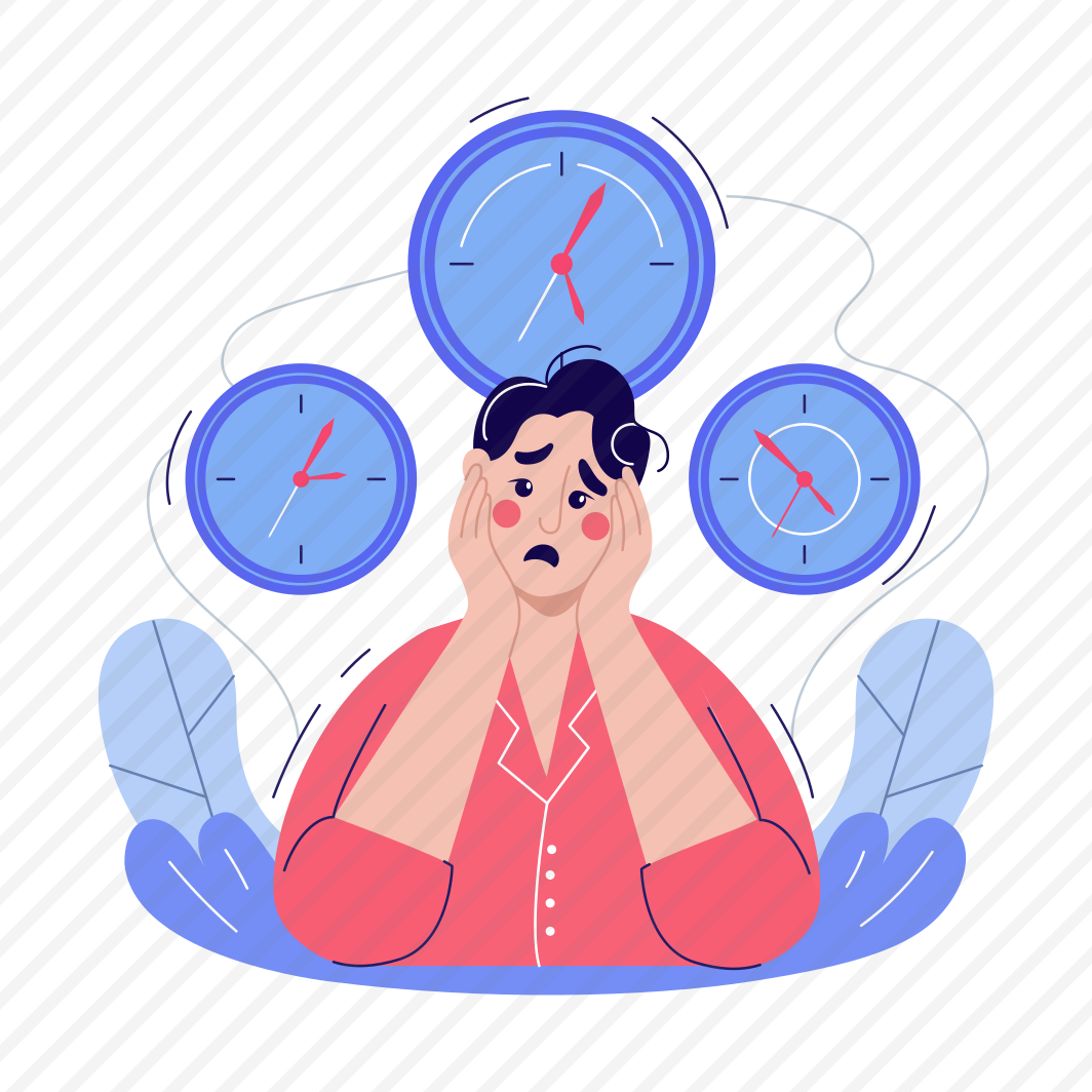 Waiting, Overwhelmed, Sad, Unhappy, Burnout preview