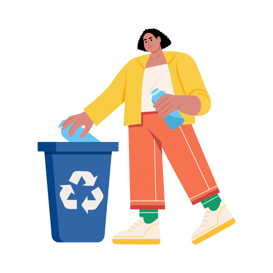 Recycling, Sustainability, Environmental, Eco Friendly, Awareness illustration
