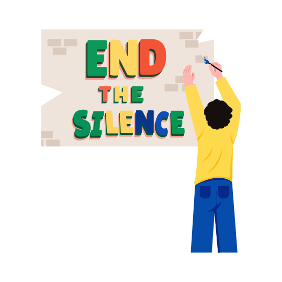 Wall Painting, Graffiti, Drawing, Awareness, Rights illustration