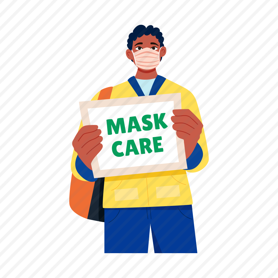 Wearing Mask, Protection, Safety, Healthcare, Awareness preview