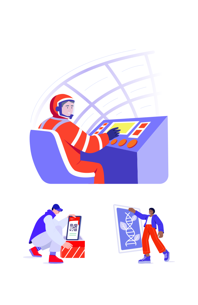 Technology Illustration Art Set  Large Set Preview