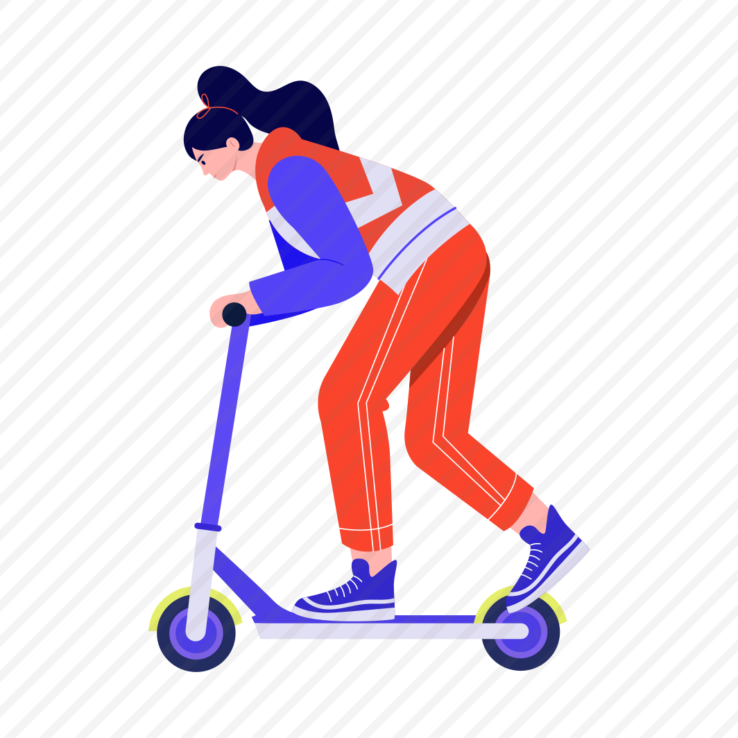 Electric Scooter, Vehicle, Riding, Transport, Travel preview