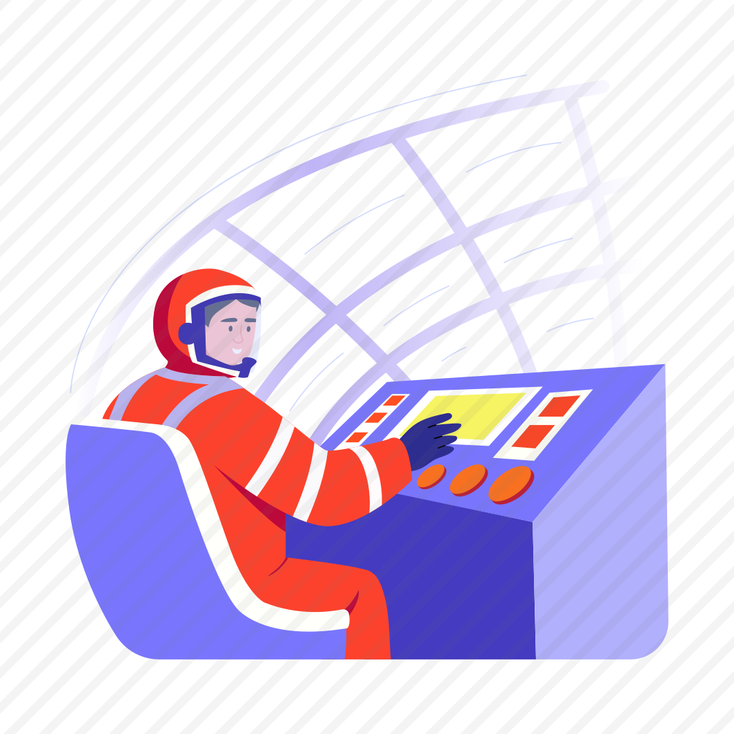 Machine Operator, Astronaut, Pilot, Monitoring, Fiction preview