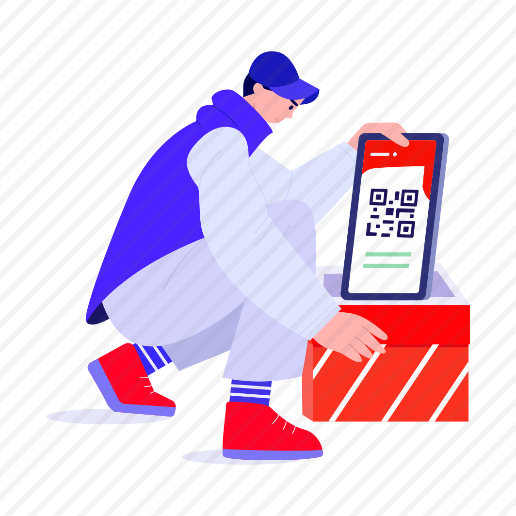 Qr Scan, Code, Mobile, Screen, Verification preview