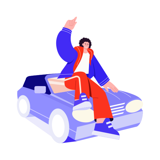 Smart Car, Transport, Vehicle, Sitting, Travel illustration