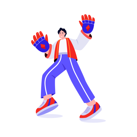 Smart Gloves, Mittens, Sportswear, Wearable, Innovation illustration
