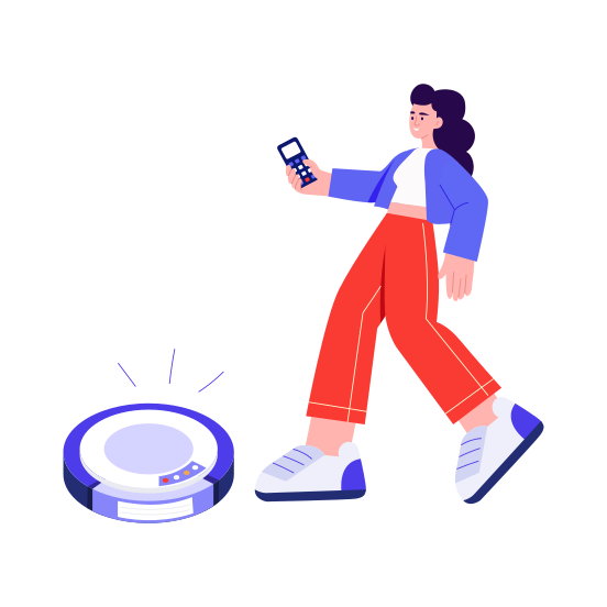 Vacuum Robot, Appliance, Cleaning, Machine, Bot illustration