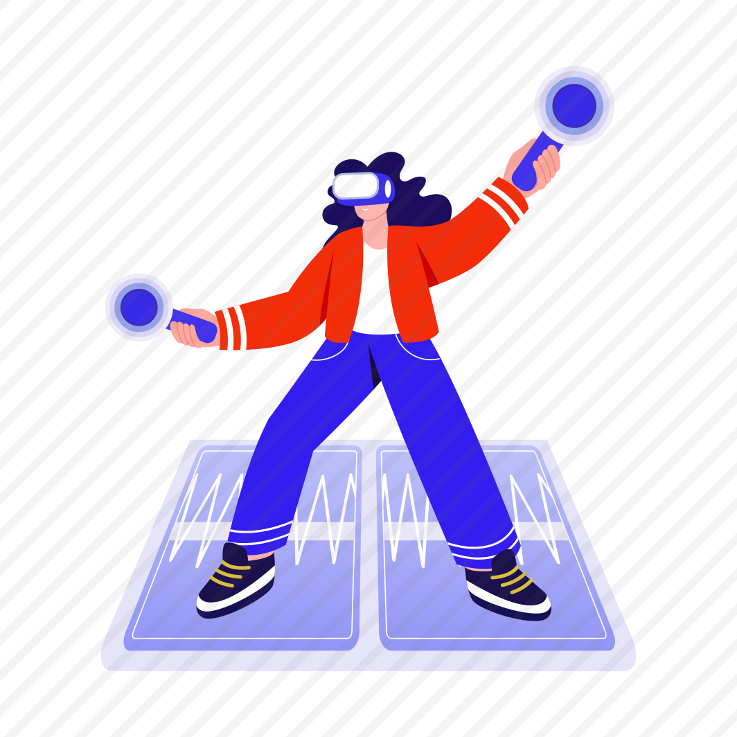 Virtual Game, Playing, Headset, Simulation, Immersive Technology preview