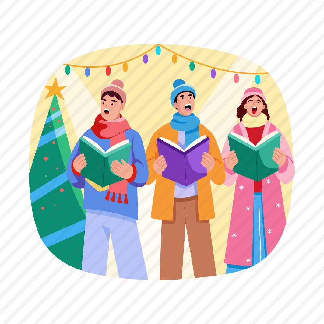 Caroling, Singing, Religious, Christianity, Celebration preview