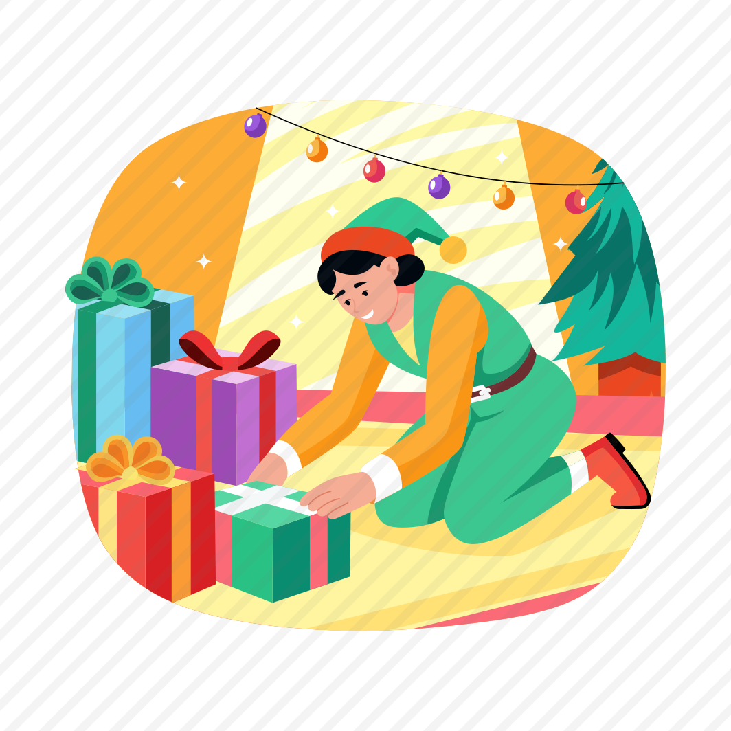 Christmas Gifts, Presents, Surprises, Happy, Celebration preview