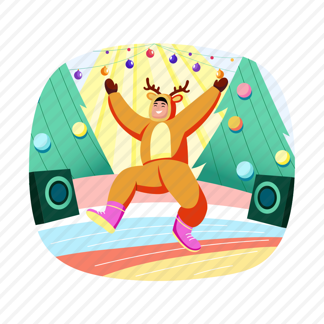 Christmas Party, Dancing, Celebration, Performing, Costume preview