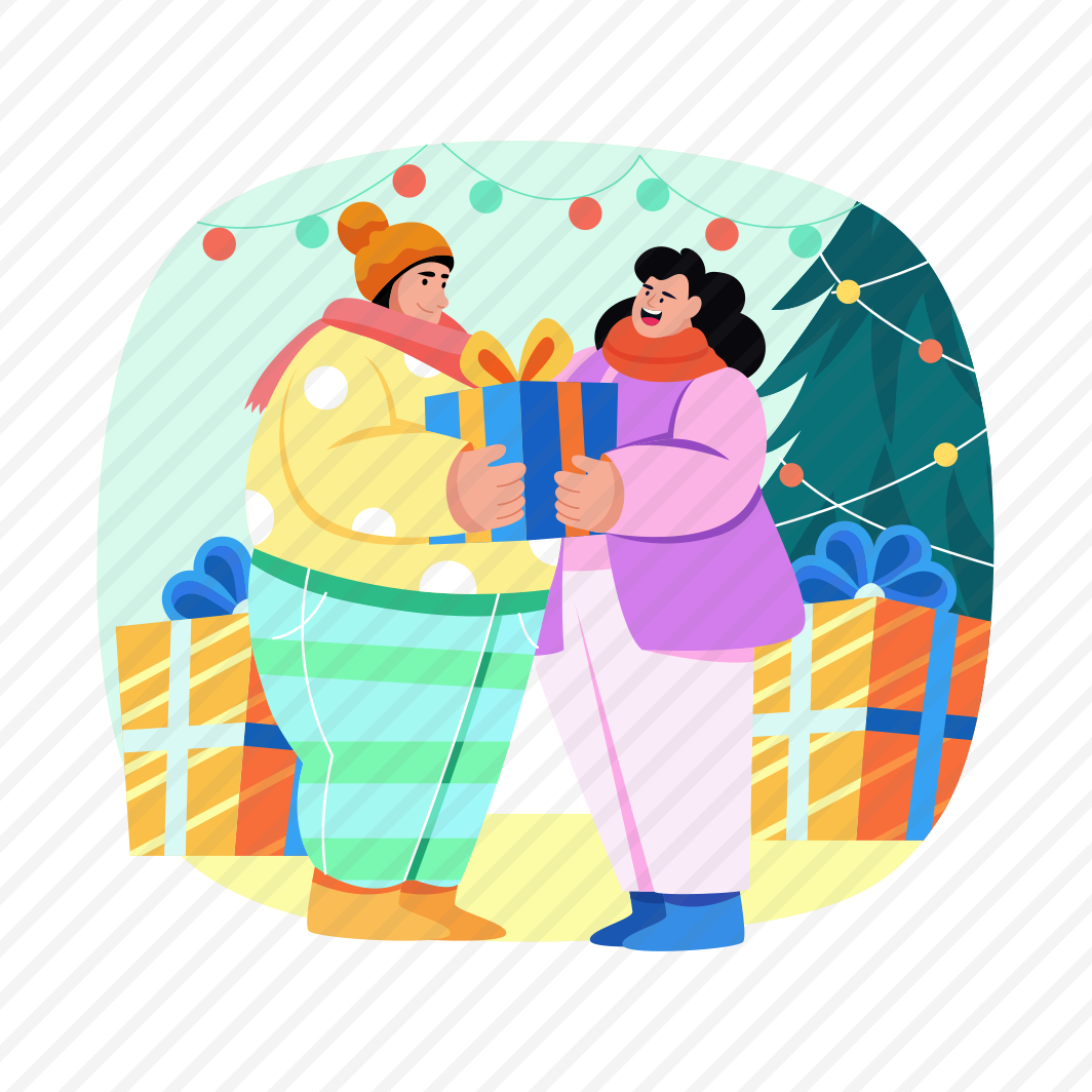 Giving Gift, Present, Surprise, Friends, Celebration preview