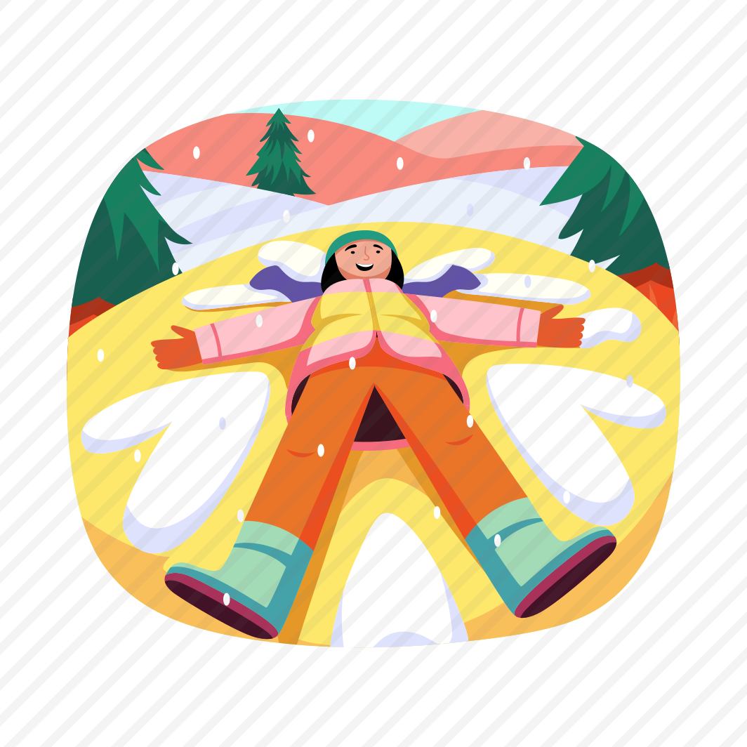 Snow Angel, Recreation, Playing, Adventure, Leisure, preview