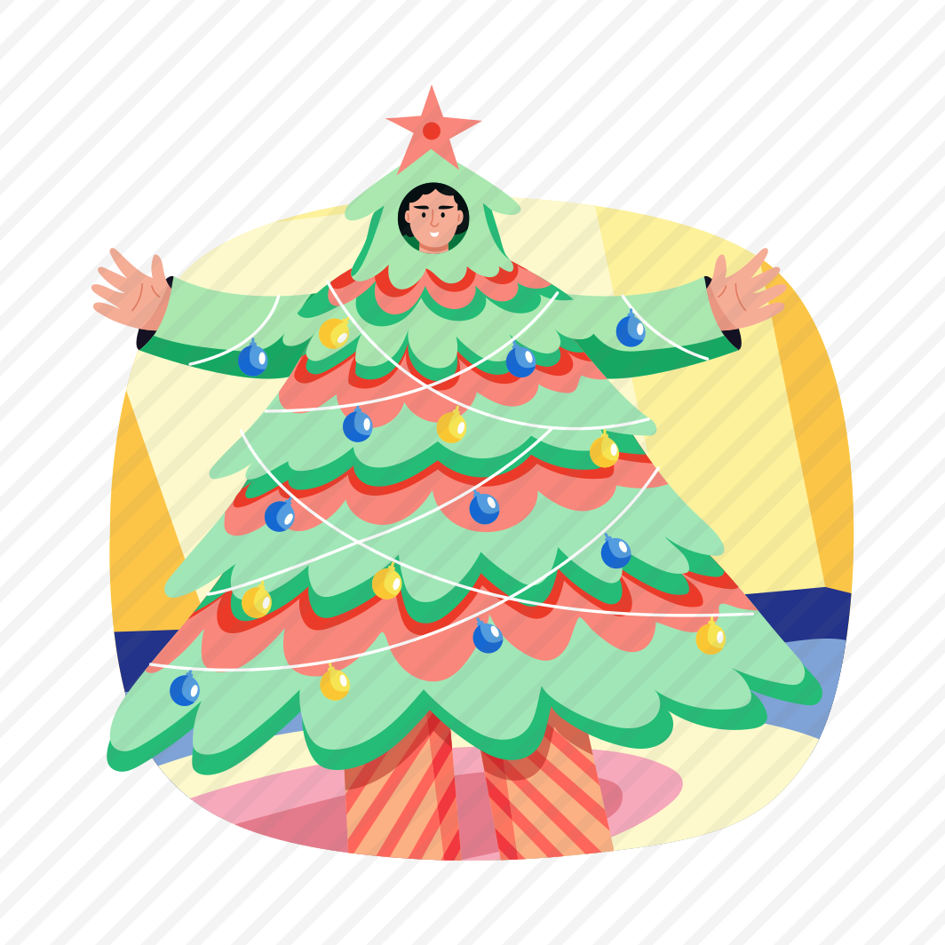Tree Costume, Festival, Celebration, Christmas, Ornament, preview