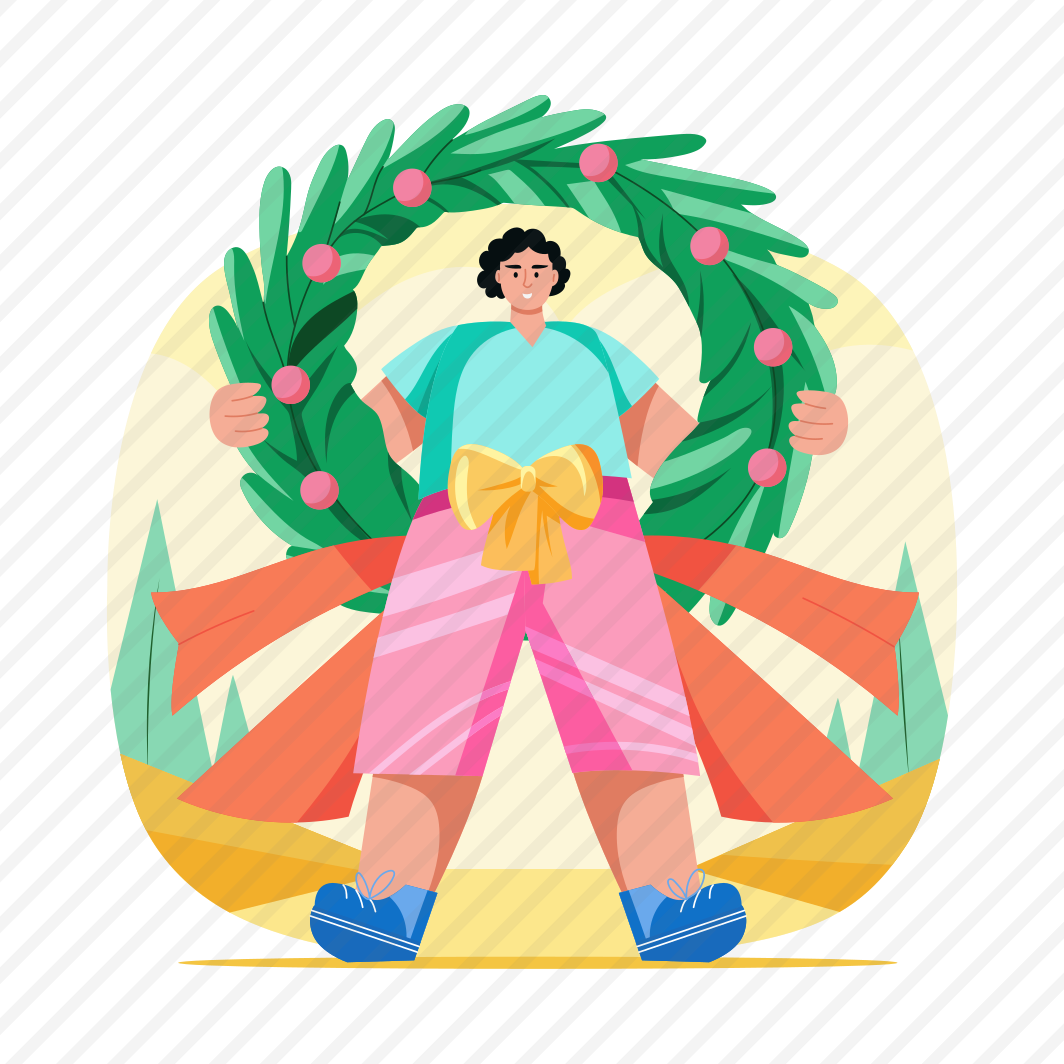 Wreath, Floral, Decoration, Ornaments, Festival preview