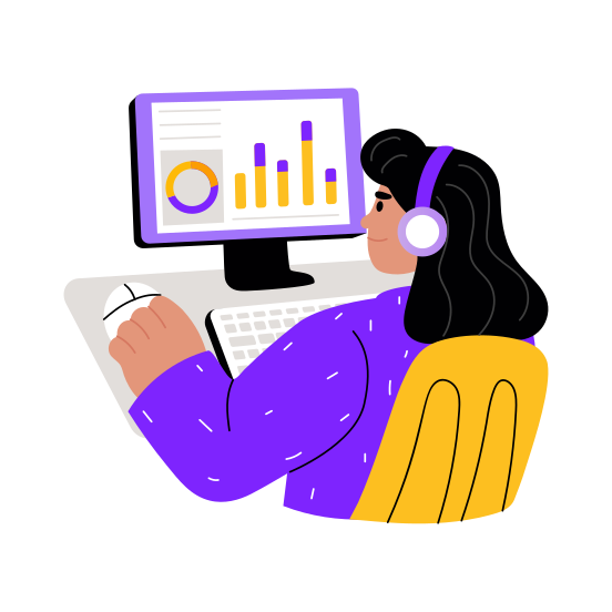 Analysis, Data, Infographics, Statistics, Dashboard illustration