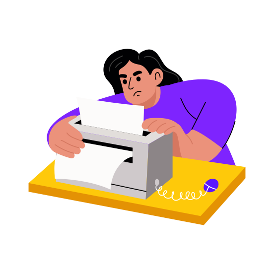 Printer, Machine, Printing, Technology, Device illustration