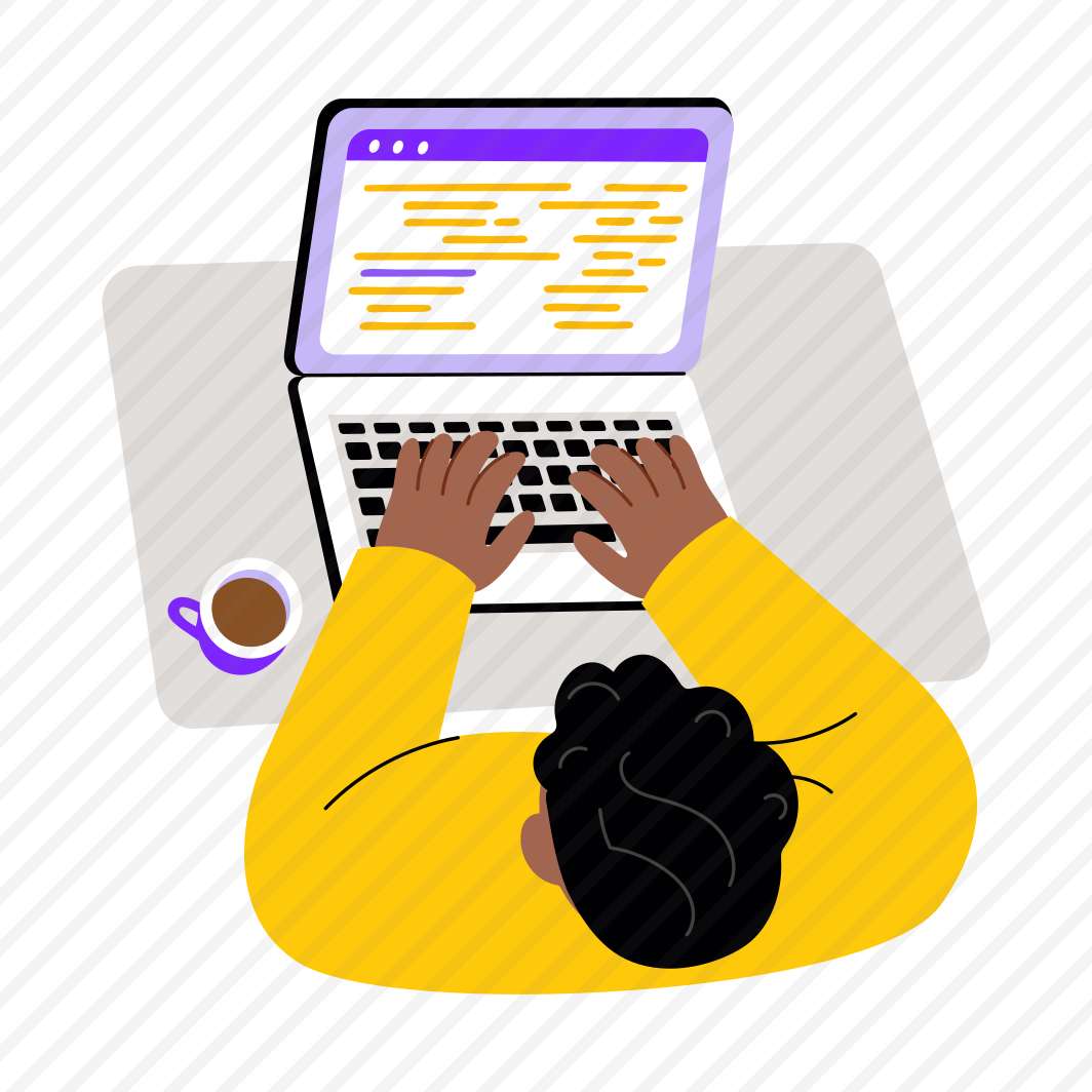 Using Laptop, Working, Programming, Coding, Developer preview