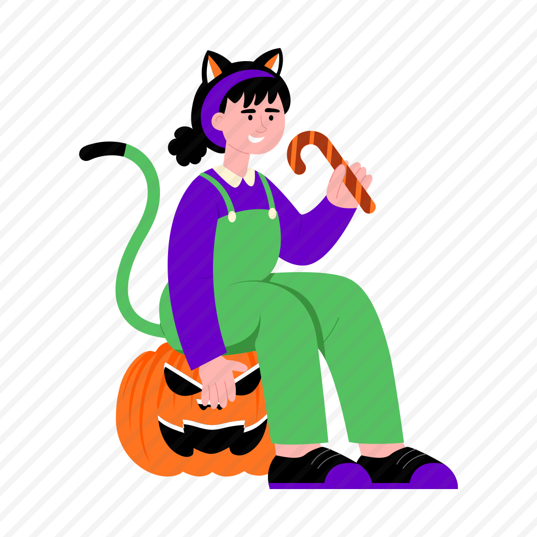 Cat Costume, Attire, Apparel, Celebration, Festival, preview