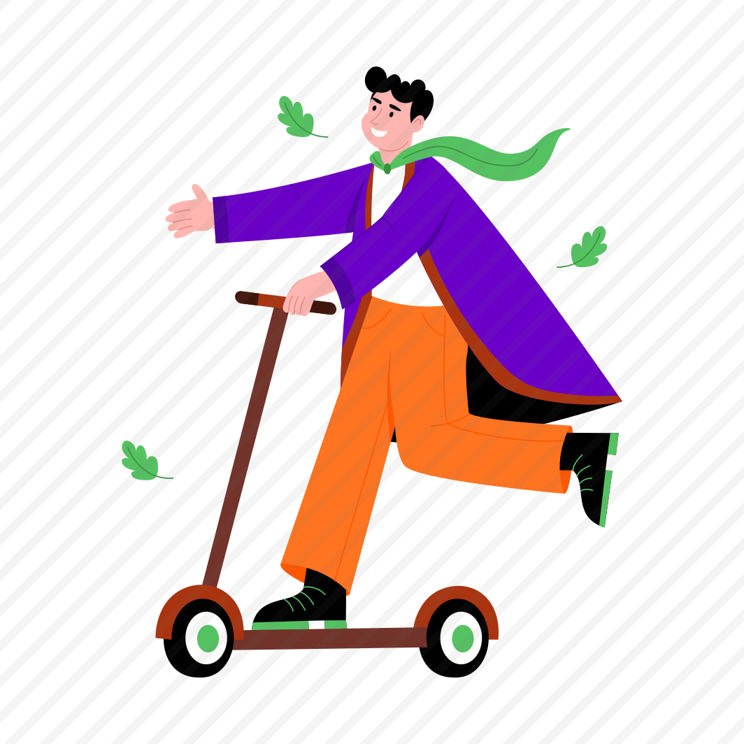 Scooty, Riding, Travel, Vehicle, Transport, preview