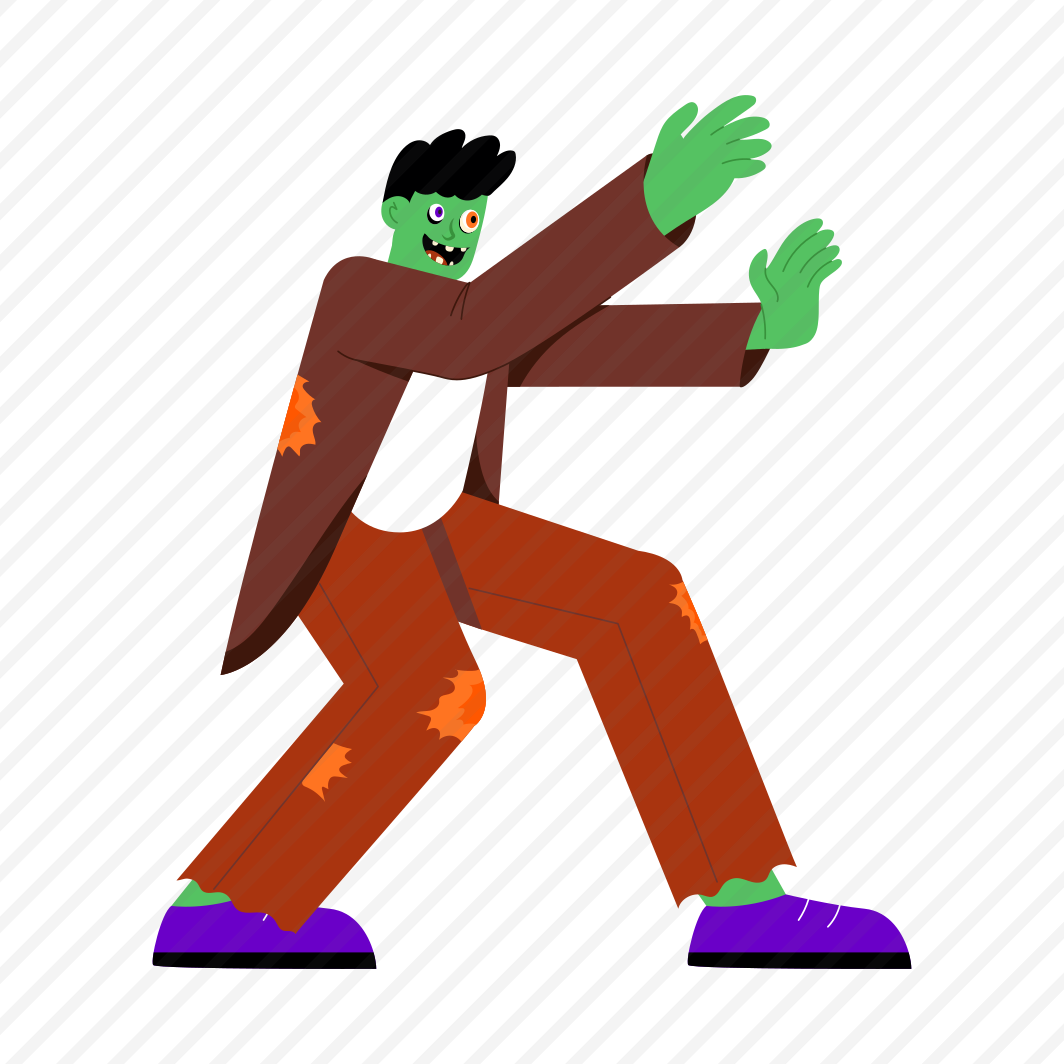 Zombie, Monster, Undead, Spooky, Scary preview