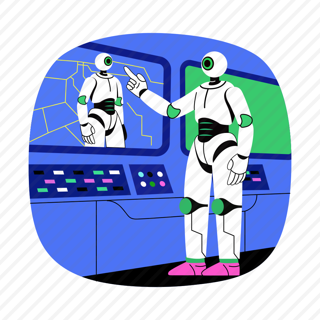 Ai Trainer, Robot, Machine, Bot, Humanoid, preview