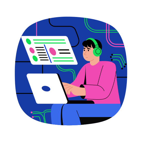 Debugging, Error, Bugs, Fixing, Metaverse illustration