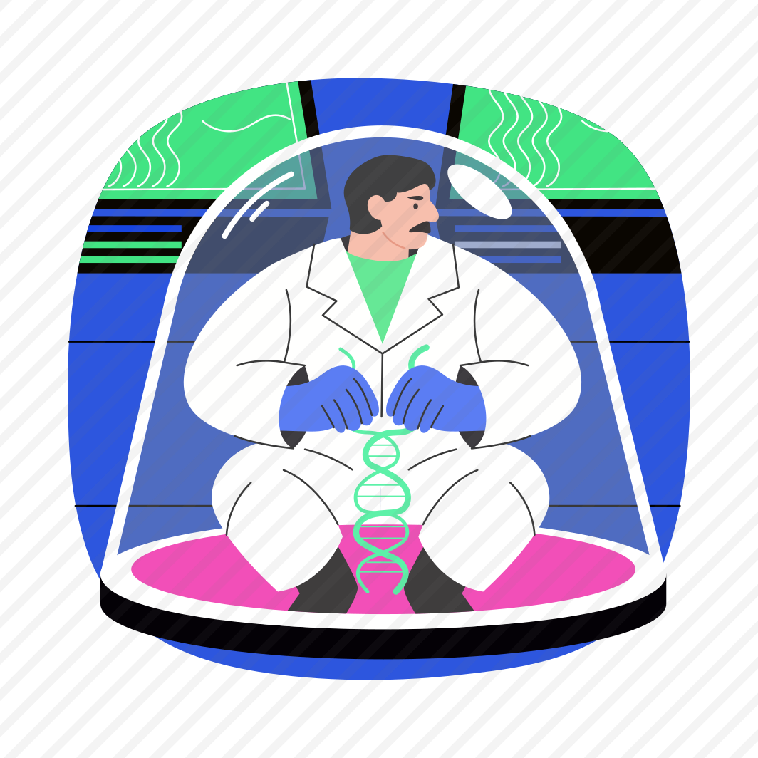 Dna Scanning, Genetics, Researching, Medical, Metaverse preview