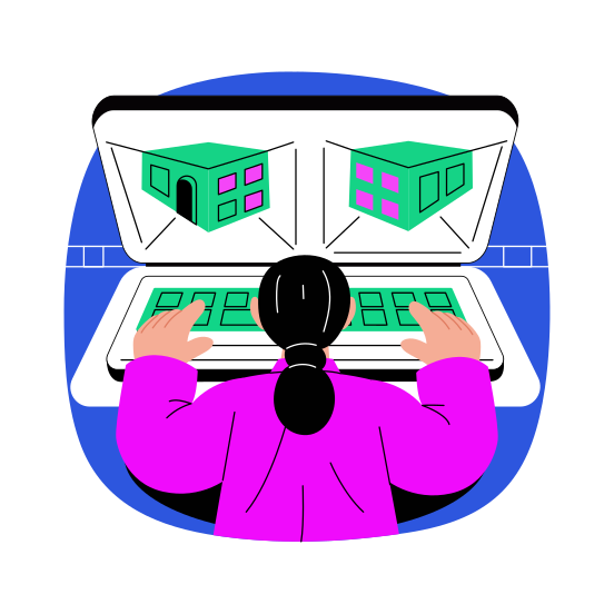 Holograph, Hologram, Projection, Augmented, Futuristic, illustration